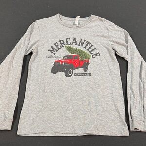 Woman's Gray Pioneer Woman Long Sleeve Shirt